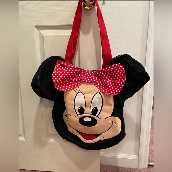 Original Vintage Minnie Mouse Carry All Tote Retro - Picture 3 of 8